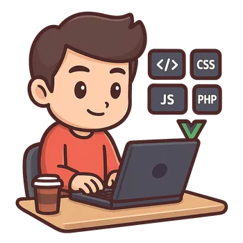 Illustration fullstack developer