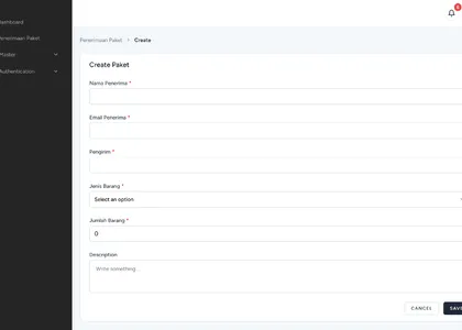 Package Receiving Application